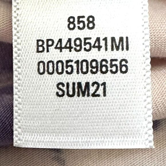 🌺 BP Nordstrom Tie Dye Pink & Purple Oversized Soft Button Down Shirt Size L NWT - Picture 10 of 11